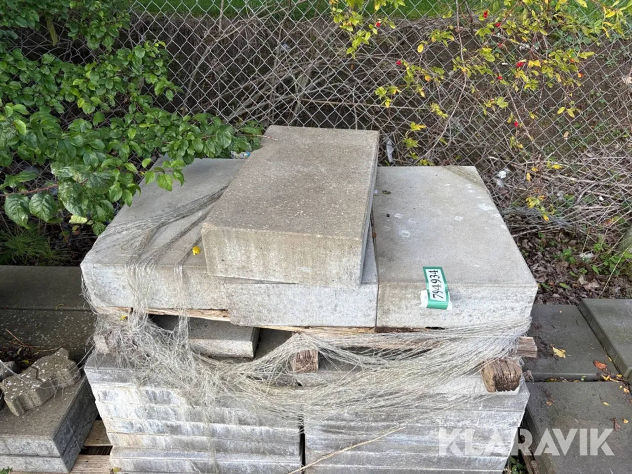 Billede 5 - Betonklodser / fliser ca 55 styk