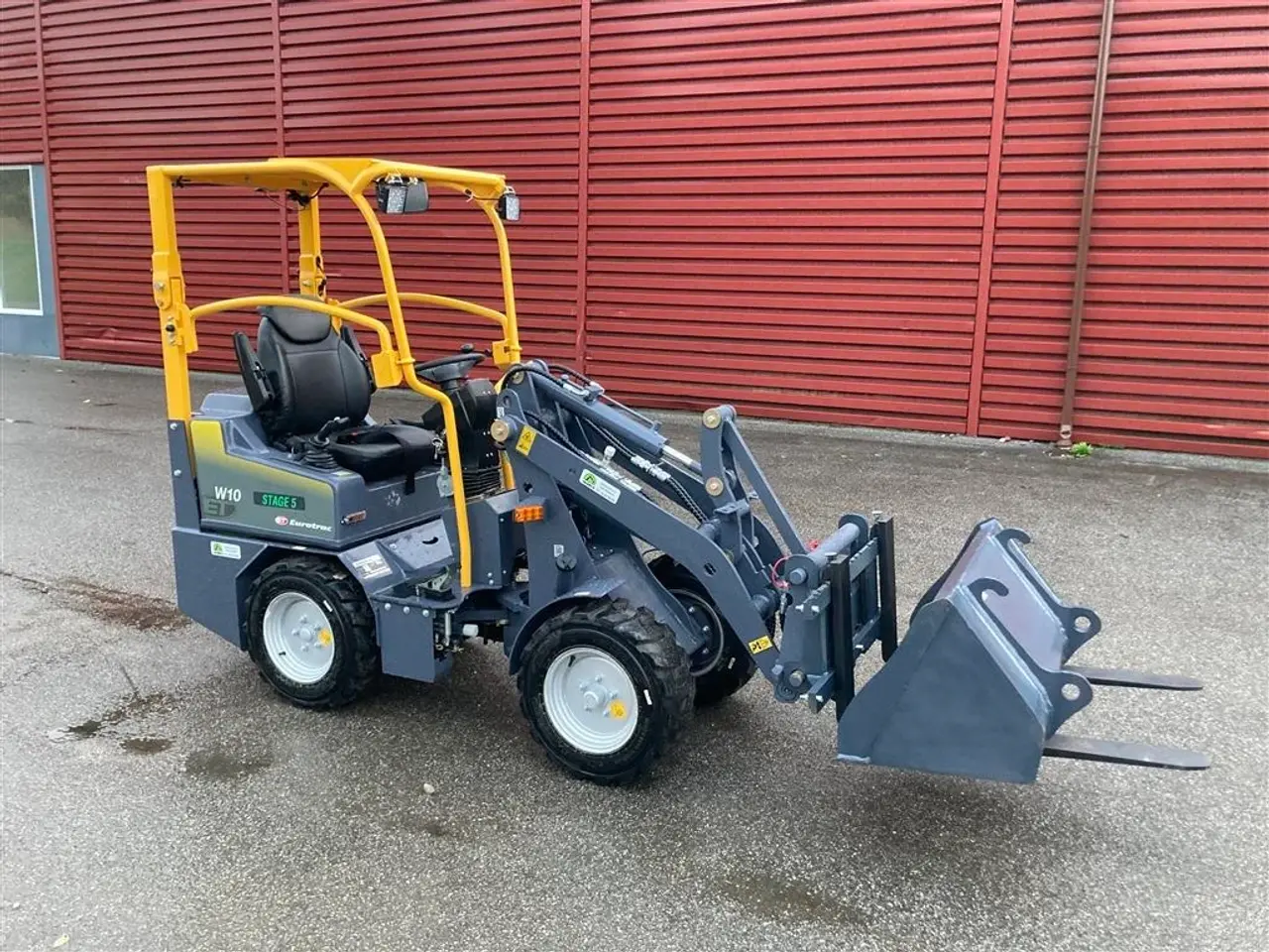 Billede 3 - Eurotrac W10 STAGE 5 m. skovl og pallgafler
