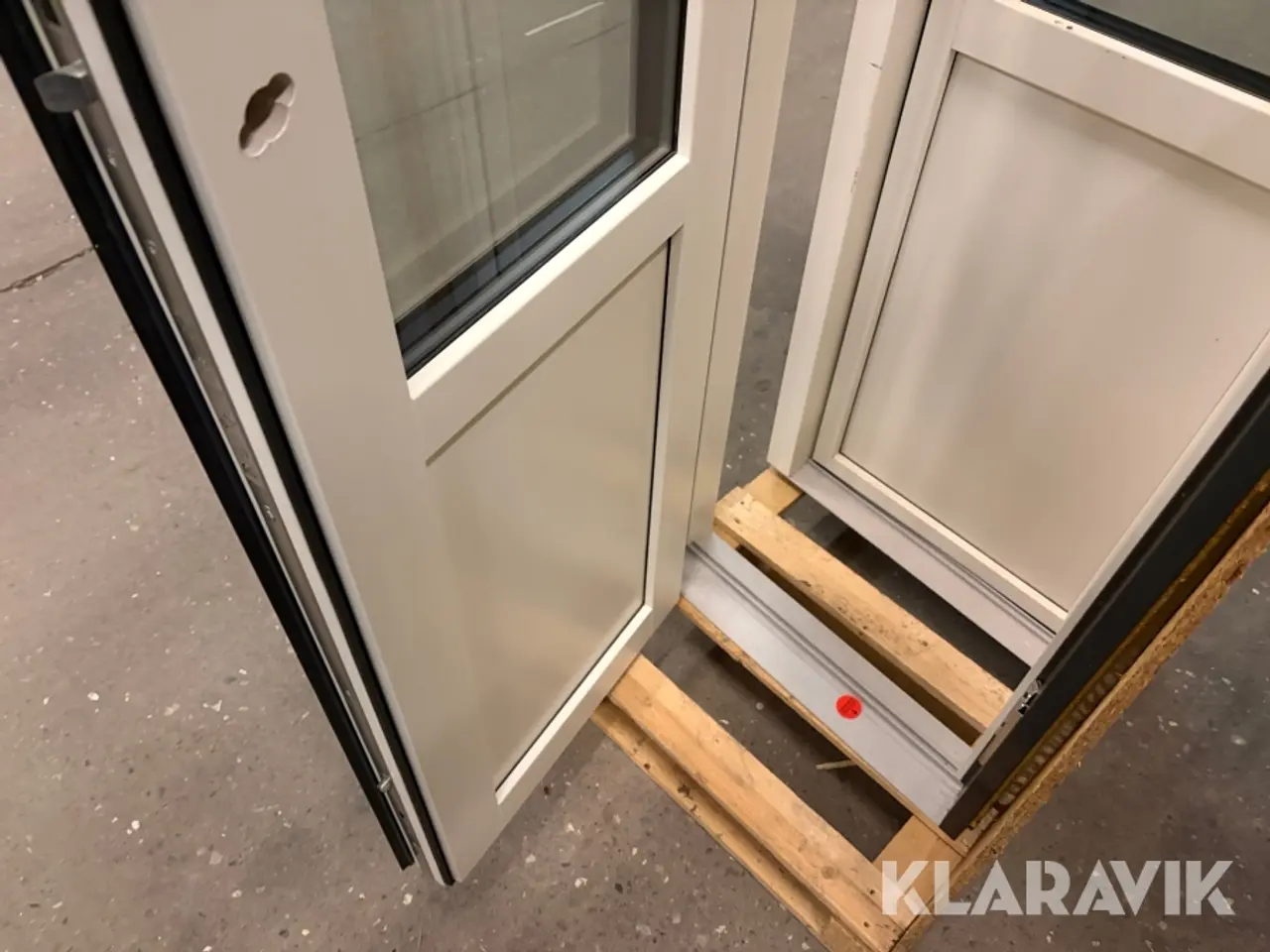 Billede 12 - Altandør Idealcombi træalu 3 lagsglas - 9 styk