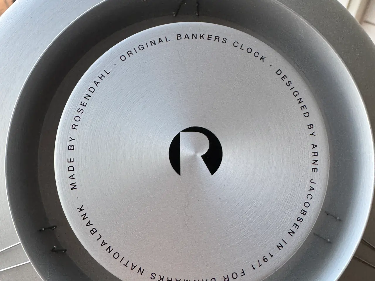 Billede 2 - Arne Jacobsen Bankers vægur Ø21 cm – Rosendahl