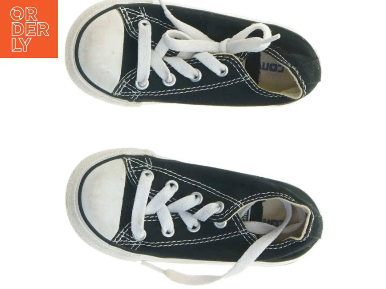 Billede 3 - Converse All Star sort børnesko fra Converse (str. 23 )