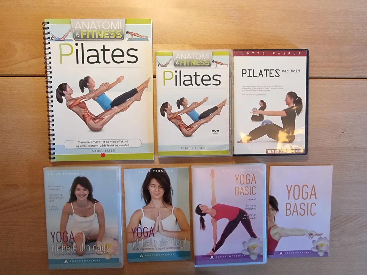 Billede 1 - Pilates og yoga dvd’er