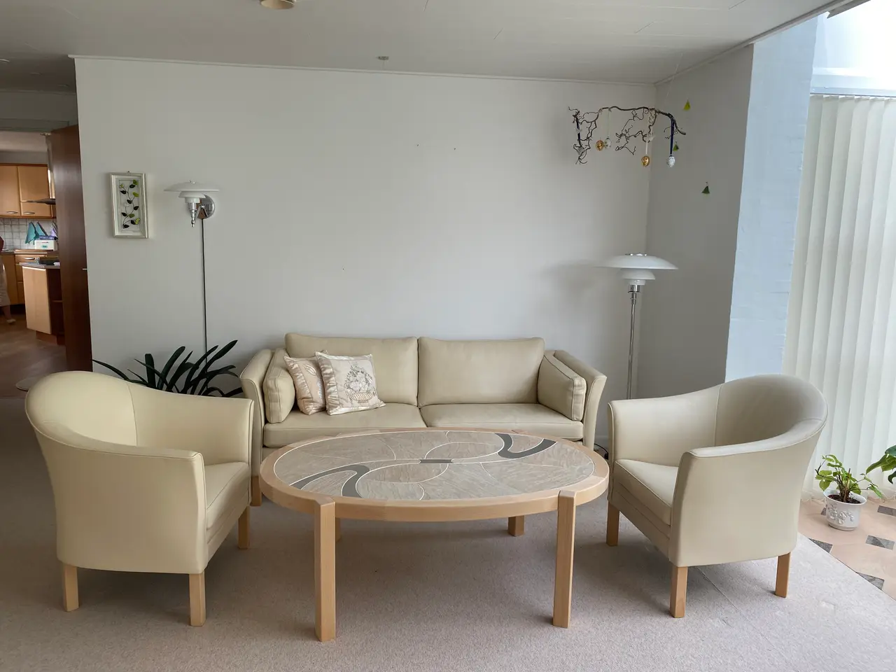 Billede 1 - Sofagruppe med sofabord