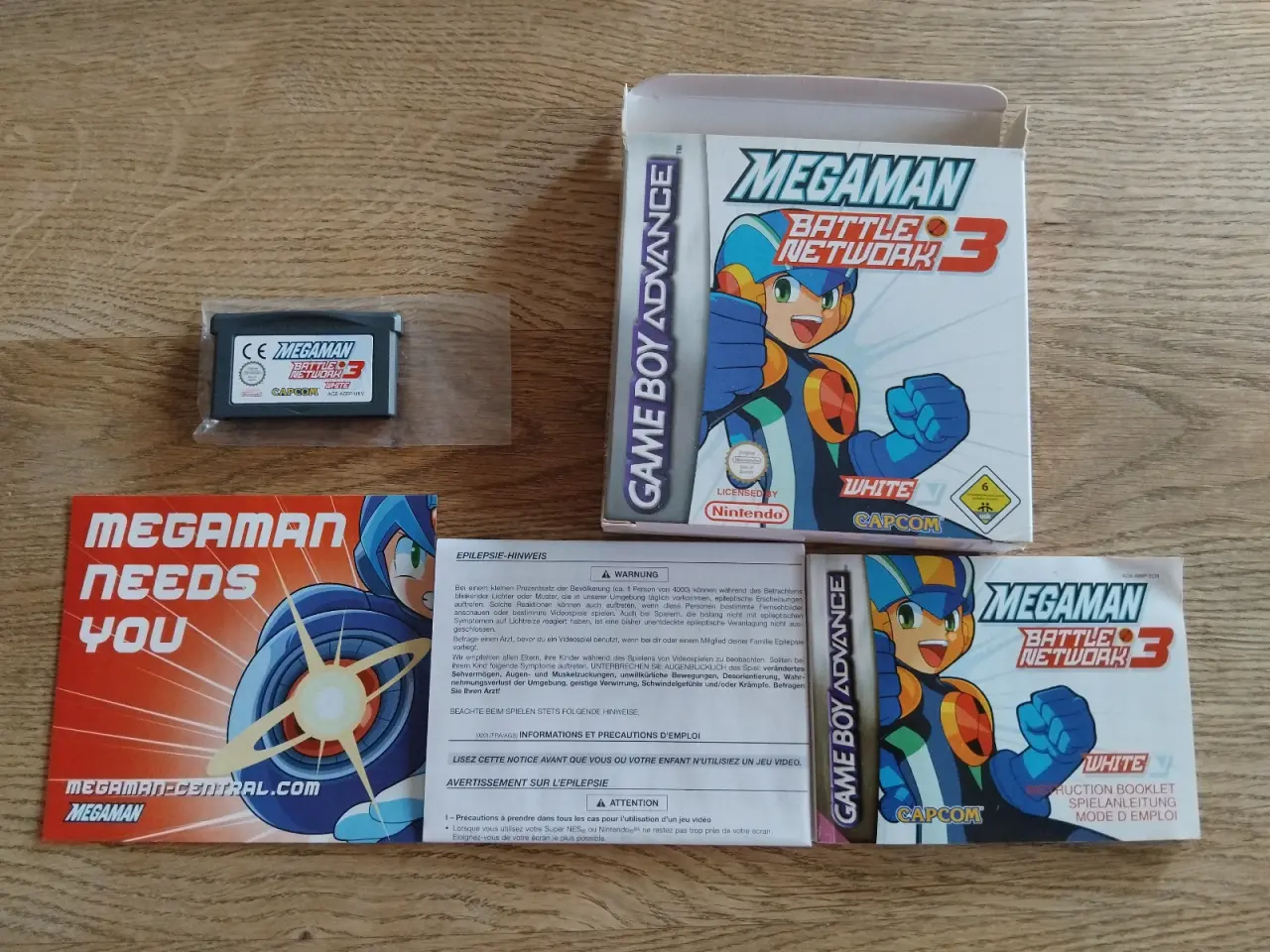 Billede 1 - Megaman battle network 3 white