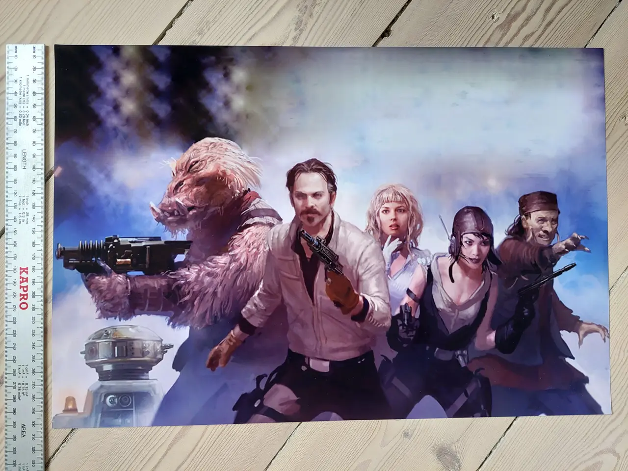Billede 2 - Unik Star Wars "Project Ragtag" Plakat