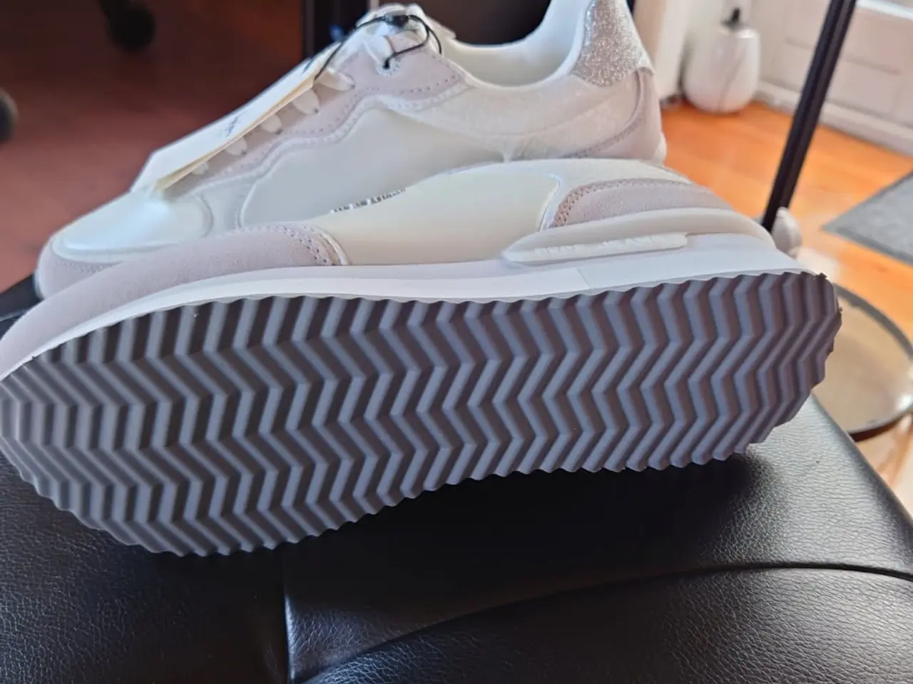 Billede 3 - Rusper Shine hvide sneakers  str. 39 