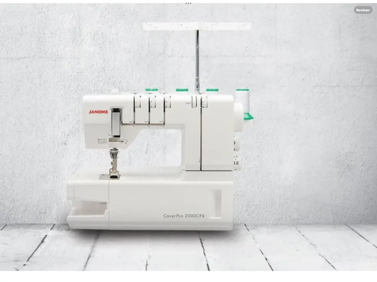 Billede 2 - Janome CoverPro 2000 CPX - aldrig brugt