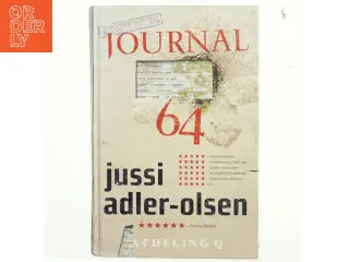 Journal 64 : krimithriller af Jussi Adler-Olsen (Bog)