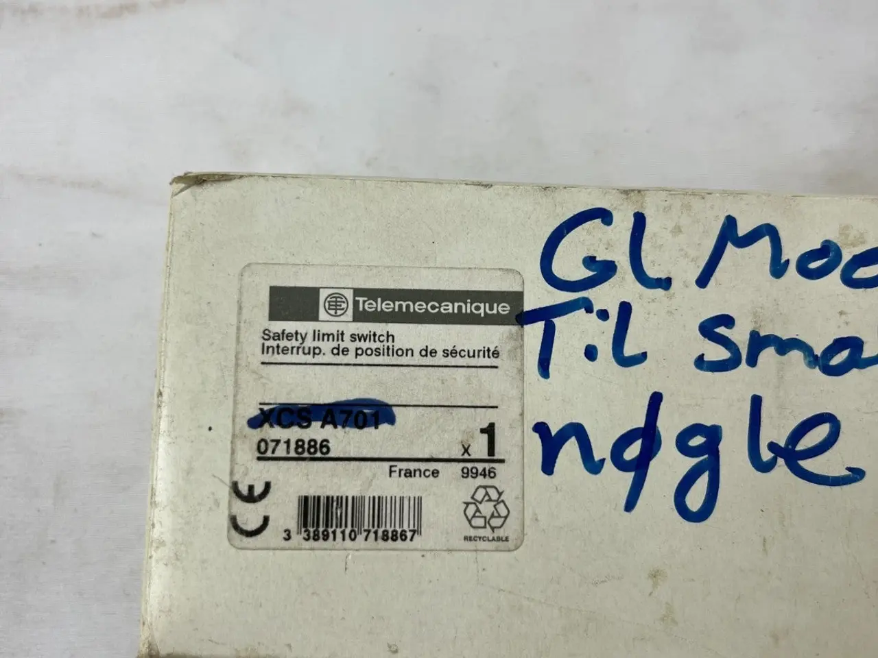 Billede 4 - Telemecanique XCS A701 Safety endestopkontakt NOS