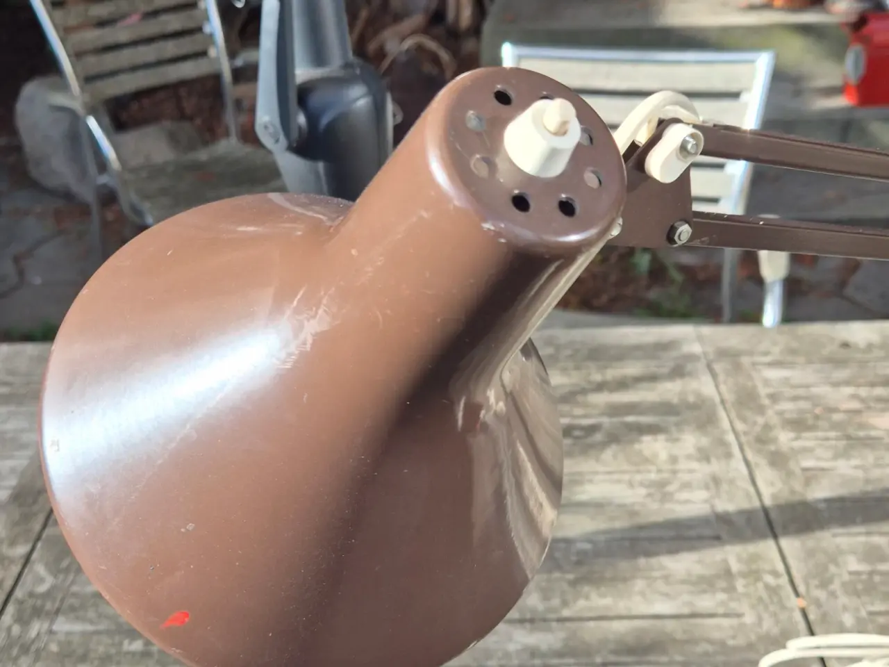 Billede 4 - Fleksibel arkitektlampe på tung fod