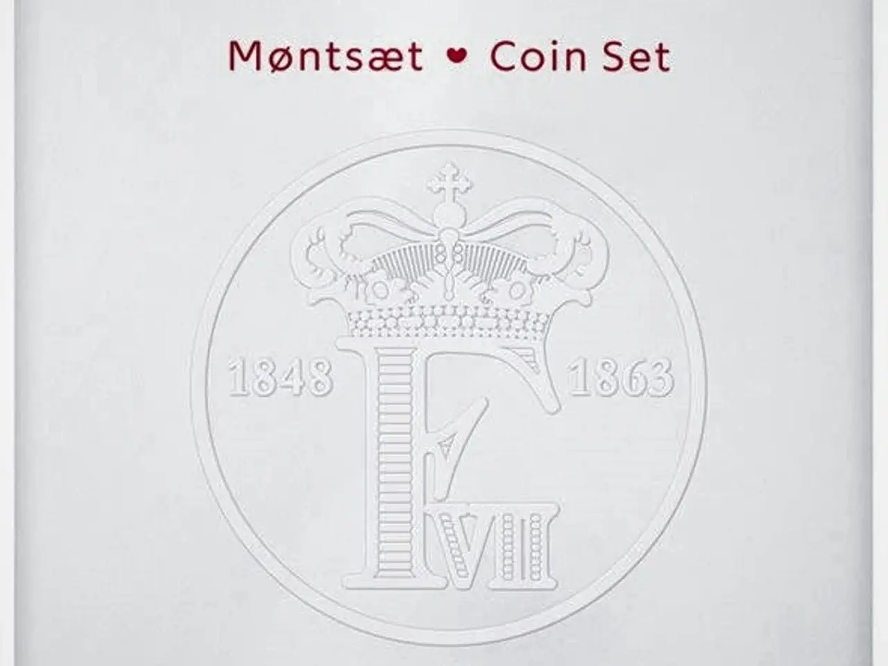 Billede 3 - DET KGL MØNTSÆT 2015 Med FREDERIK VII Monogram