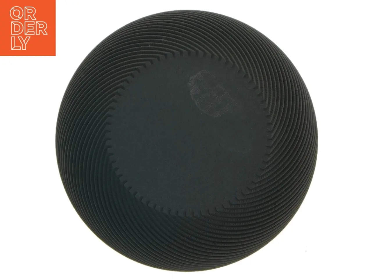 Billede 2 - Sort dekorativ vase (str. Ø. 13 cm)