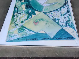 Plakat EGILL JACOBSEN 