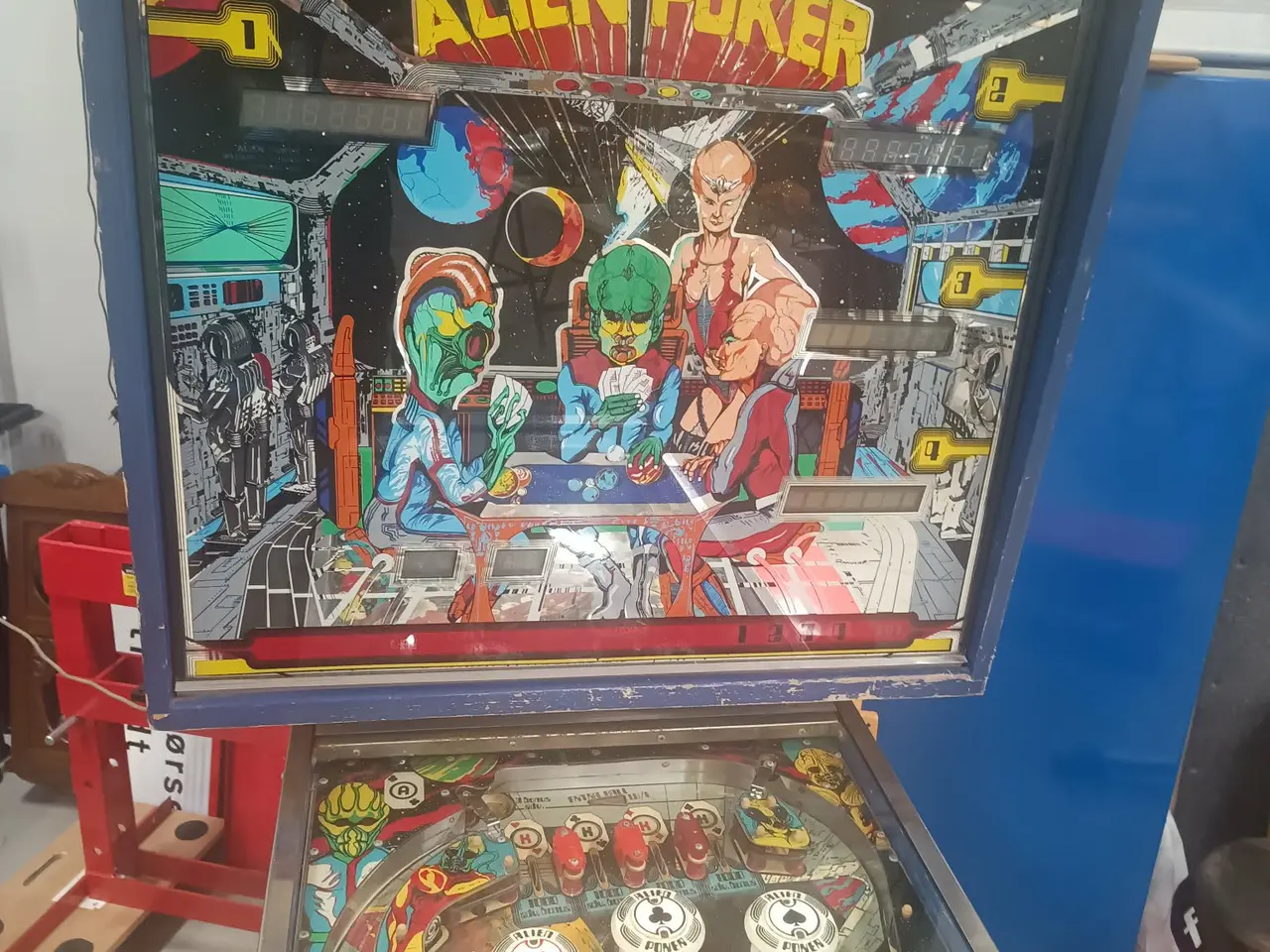 Billede 3 - Alien Poker flippermaskine