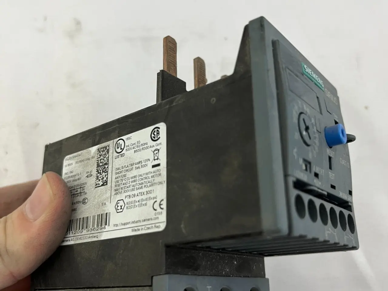 Billede 10 - Siemens SIRIUS 3RB3036-1WB0 Overload relæ 20–80A