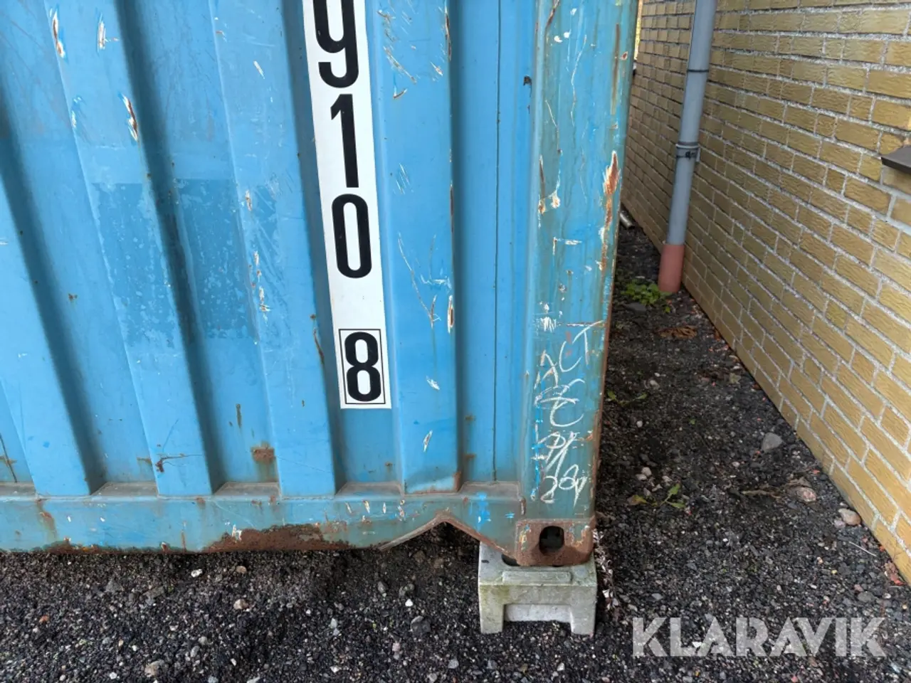Billede 7 - Container isoleret Hanjin shipping KB20-DC-02 R1