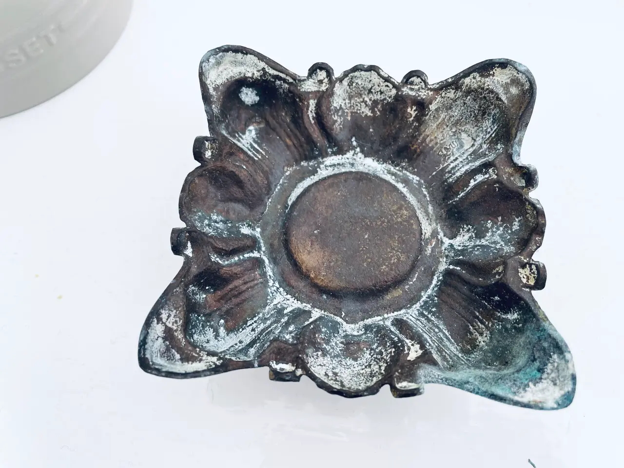 Billede 11 - Lysestage med masser af patina 