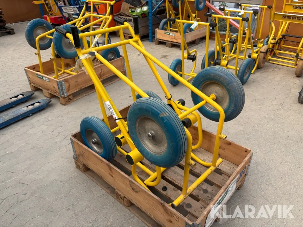 Billede 2 - Kabeltromle vogn - 2 styk