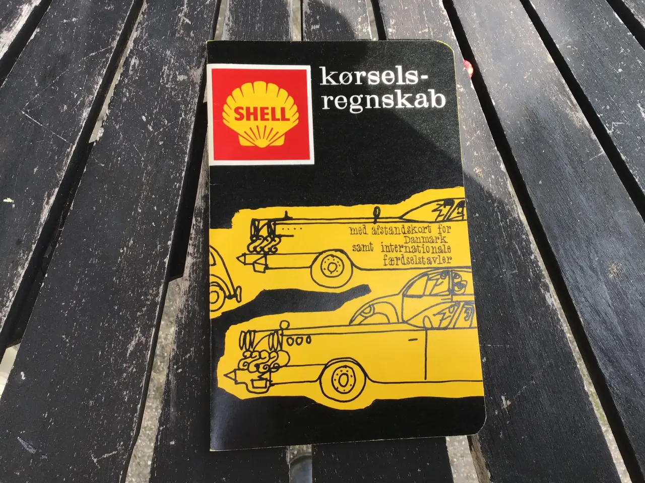 Billede 1 - Shell kørselsregnskab bog gammel / ubrugt