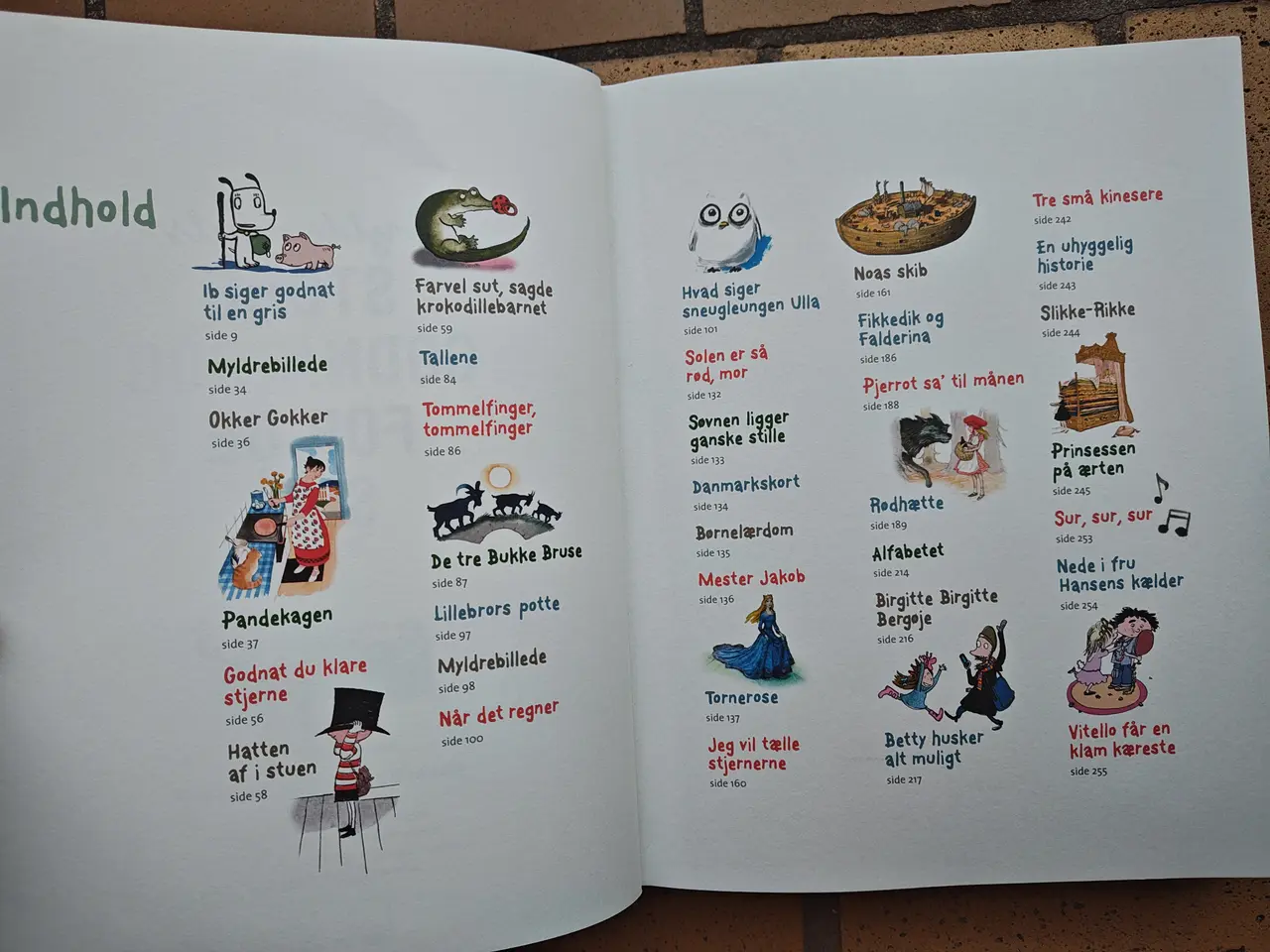 Billede 2 - Gyldendals store godnatbog for de små BOG