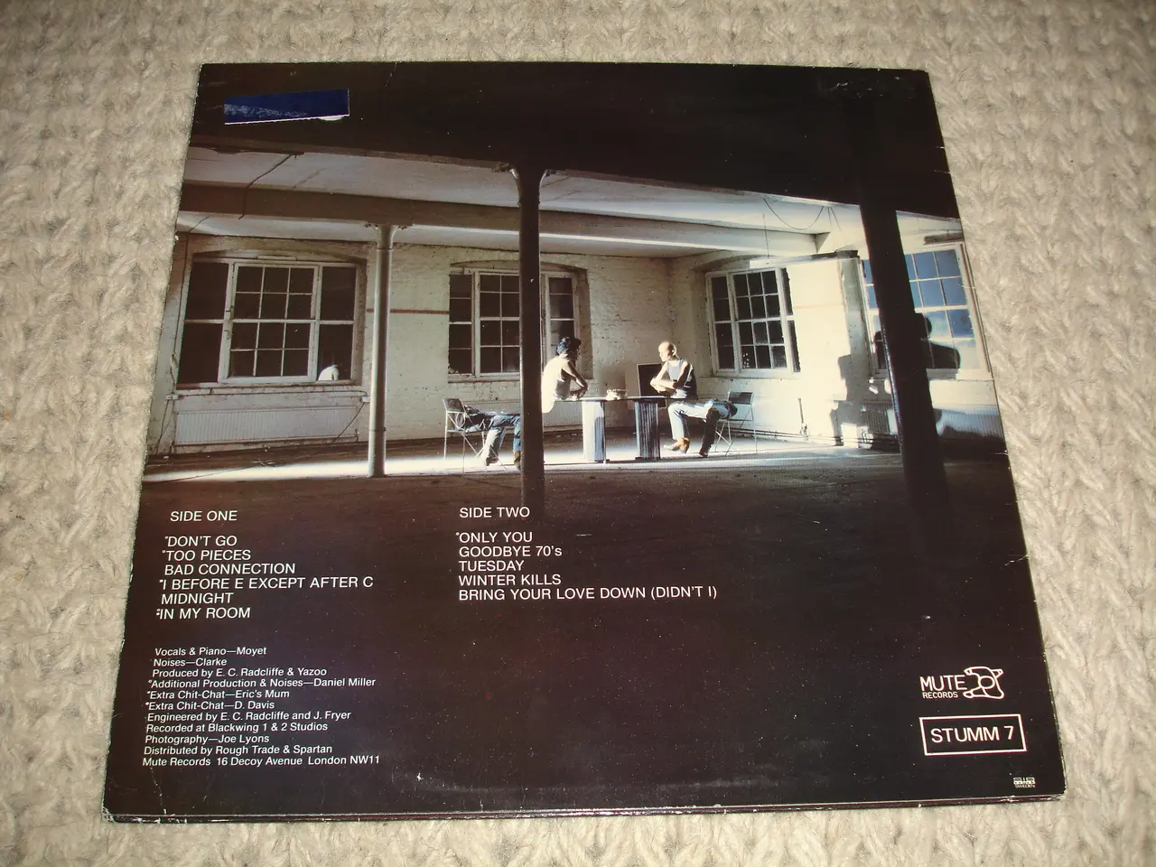 Billede 3 - Yazoo – Upstairs At Eric's
