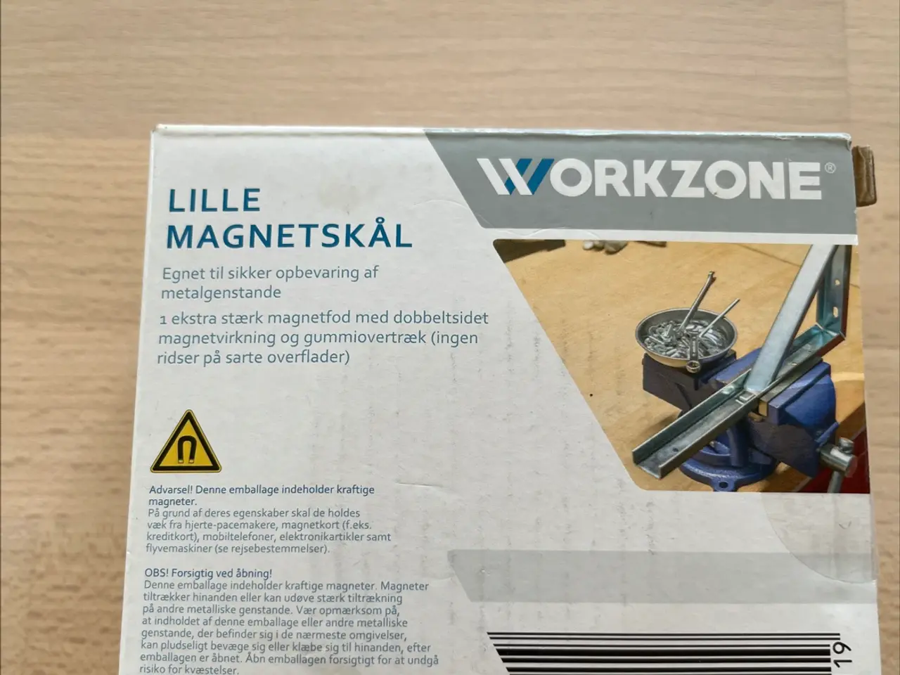 Billede 2 - Workzone lille magnetskål