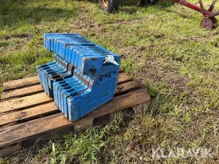 Vægtklodser Ford 280kg
