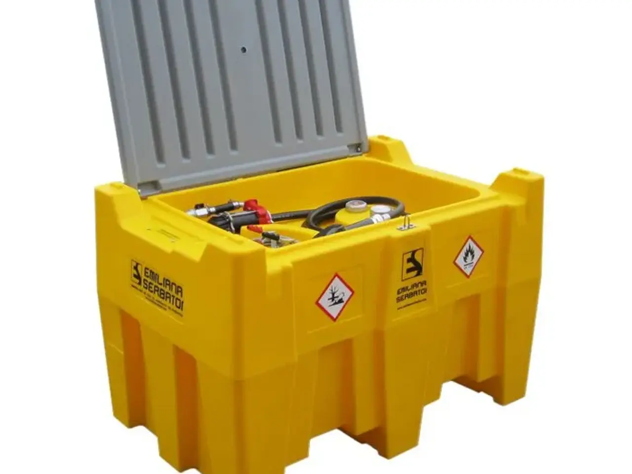 Billede 2 - KØBES Diesel tank plast / ladtank