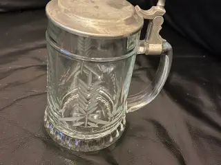 Flot stort lågkrus i glas