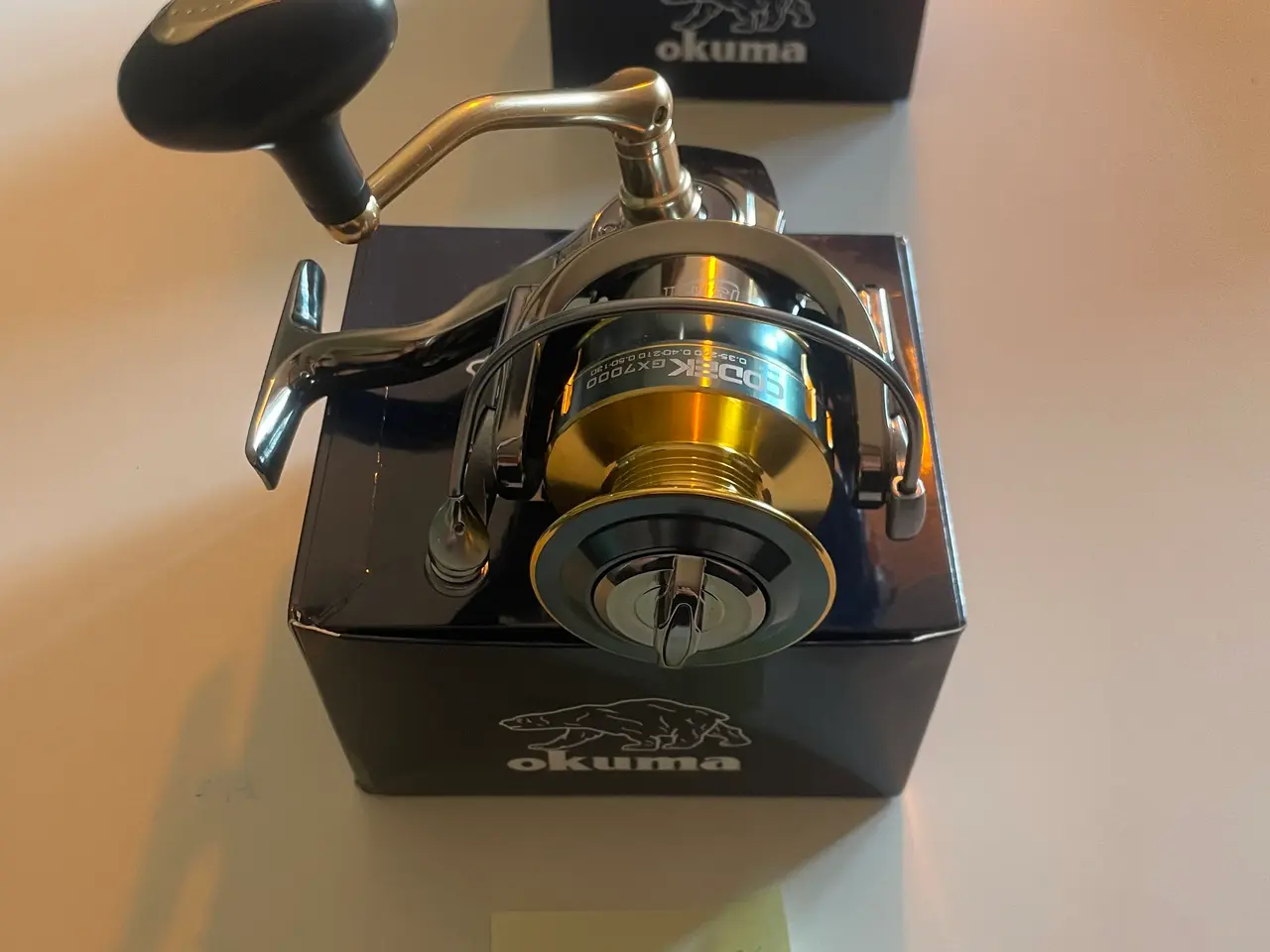 Billede 4 - Fiske grej metal hjul og fletline