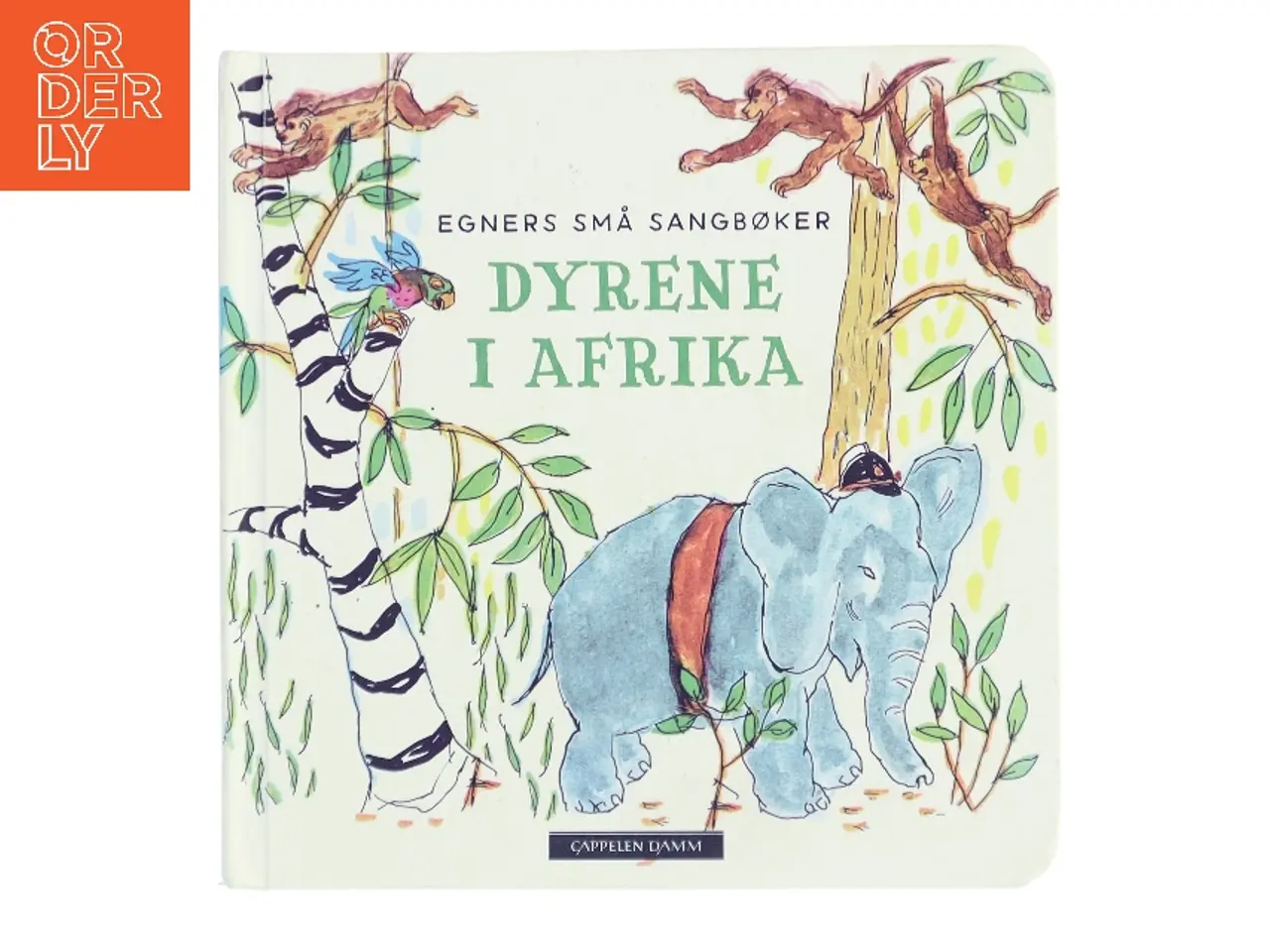 Billede 1 - Dyrene i Afrika af Thorbjørn Egner (Bog)