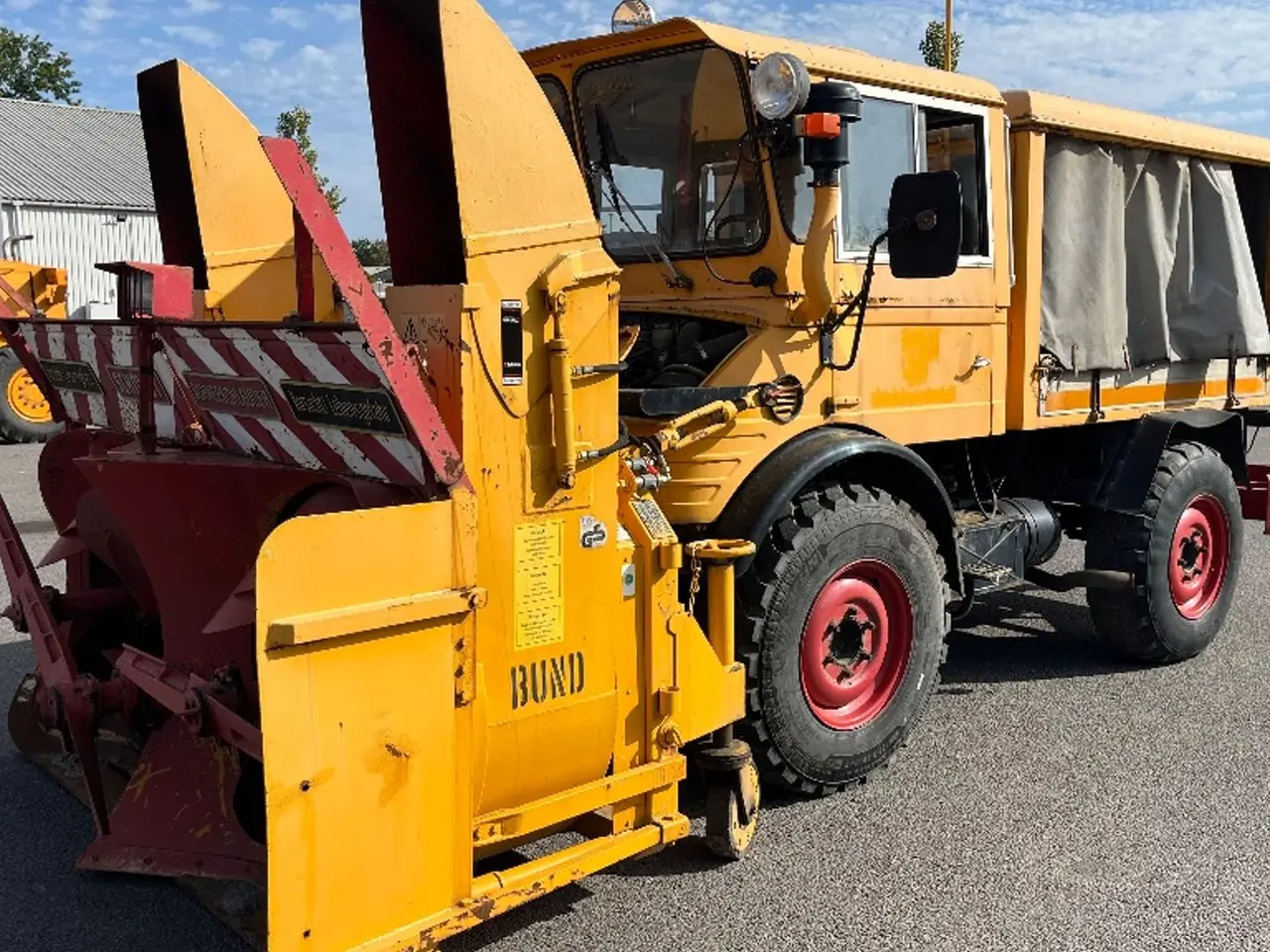 Billede 1 - Unimog 406 med Schmidt VS3F sneslynge.