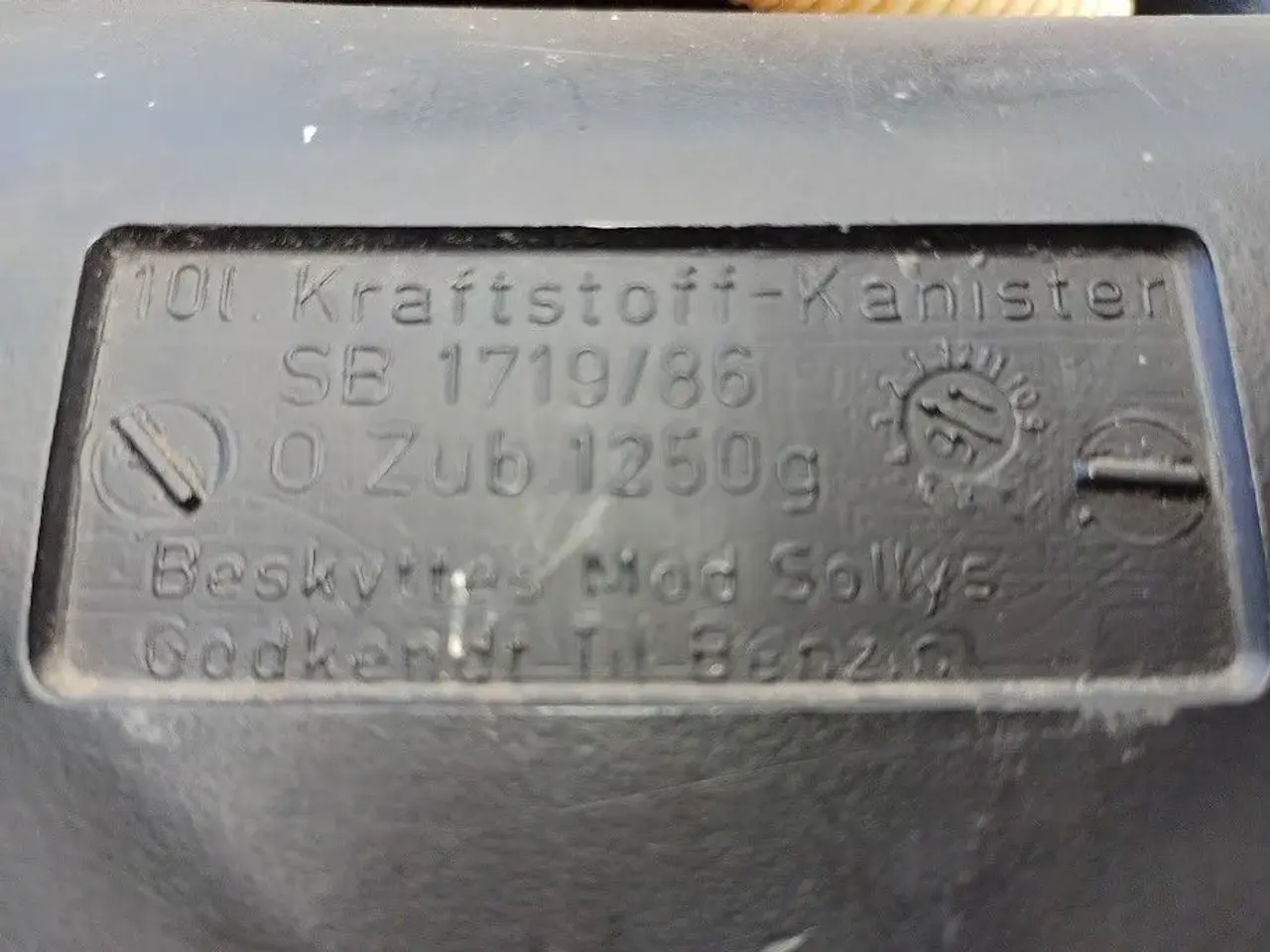 Billede 3 - Benzindunk  10 l.