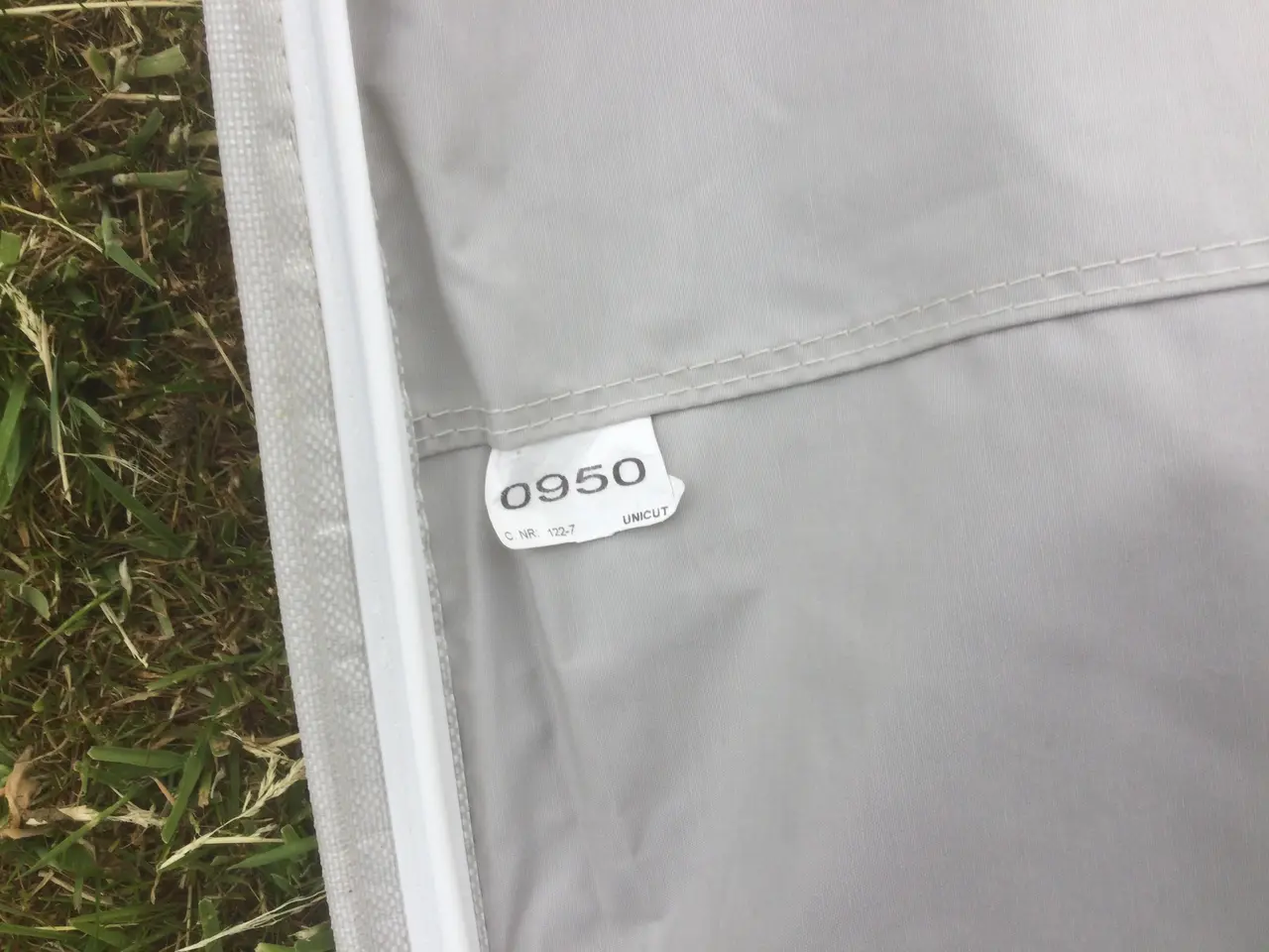 Billede 6 - Solsejl, Isabella Sun Blue, 950 cm, som ny. 