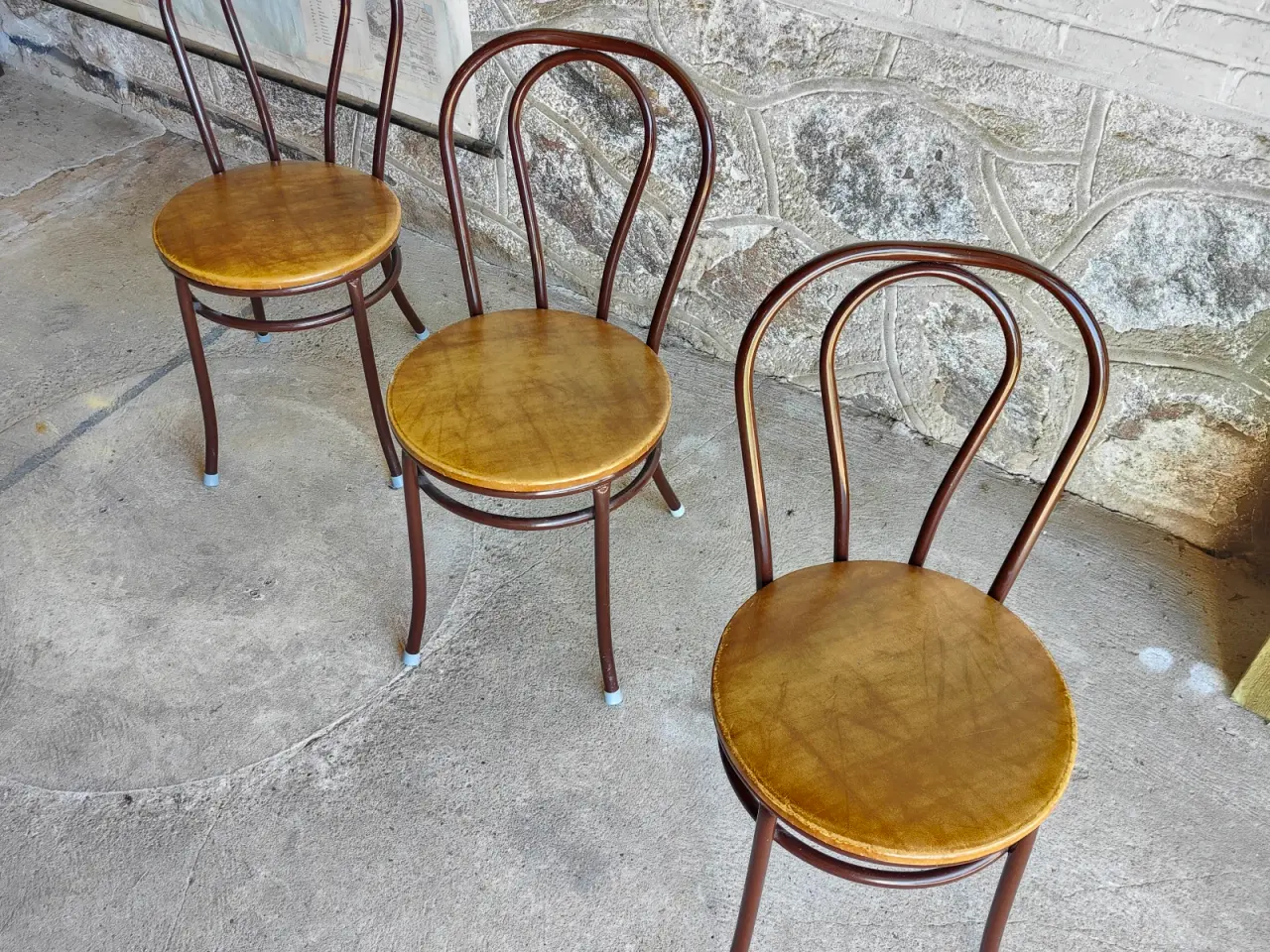 Billede 4 - 3 stk RETRO cafestole
