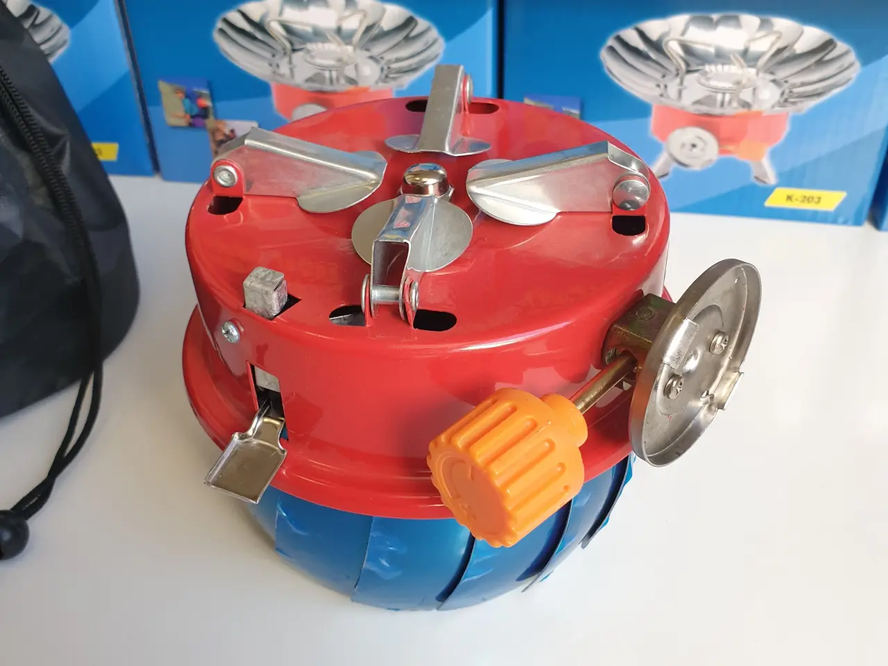 Billede 6 - NY! 2800W Vindtæt Folding Gaskomfur Gasblus