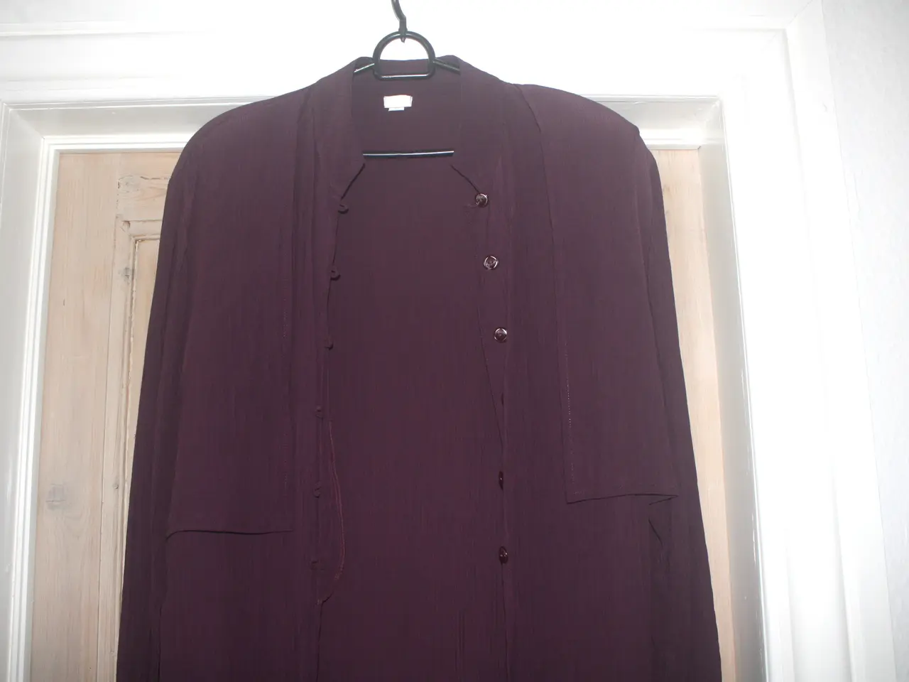 Billede 2 - Vintage Lilla Cardigan / bluse str. 36