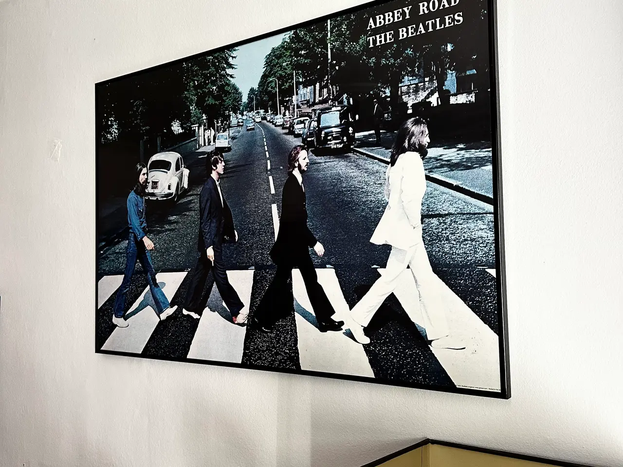 Billede 2 - Plakat med Beatles.