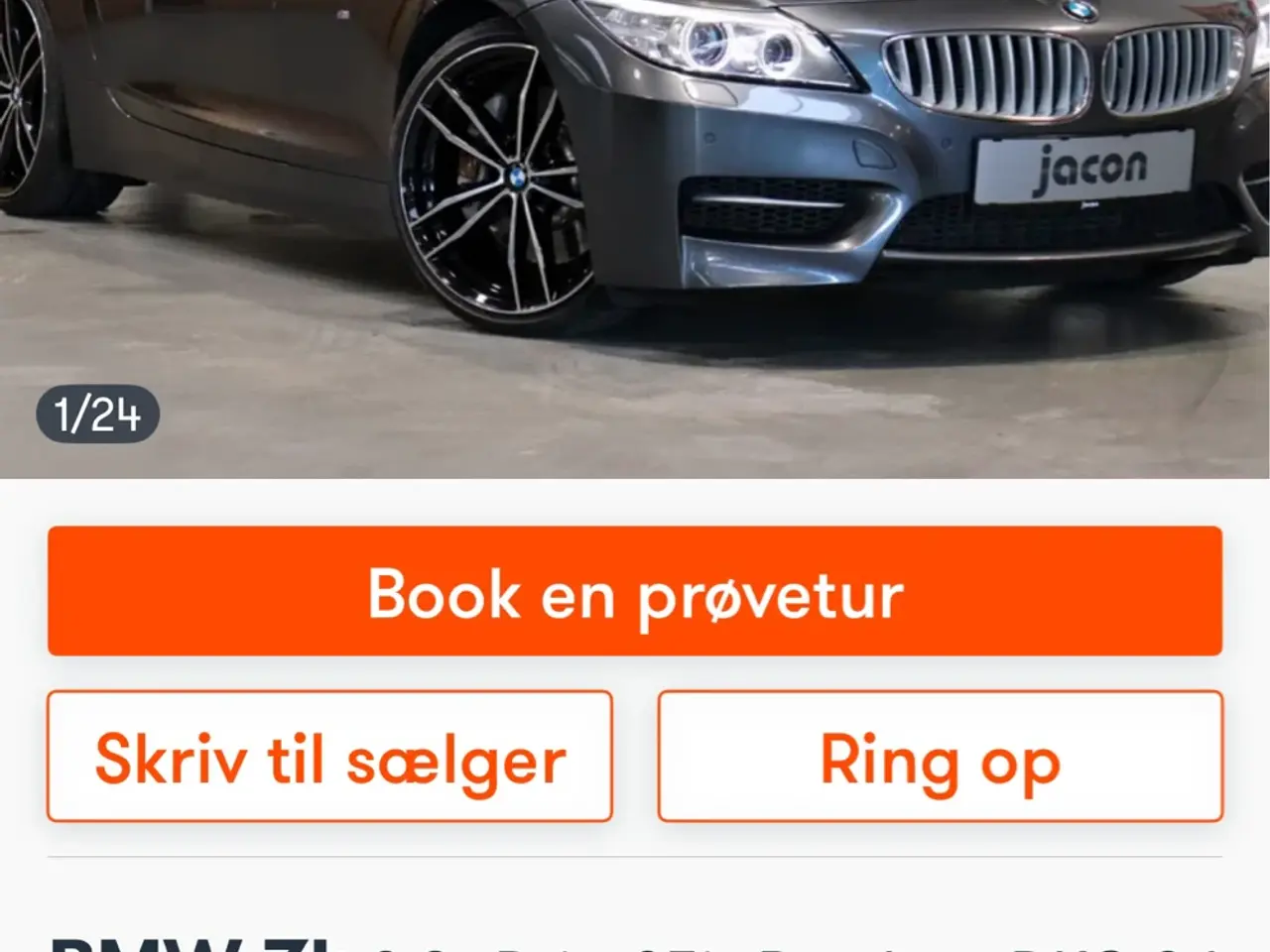 Billede 2 - Flot bmw Z4