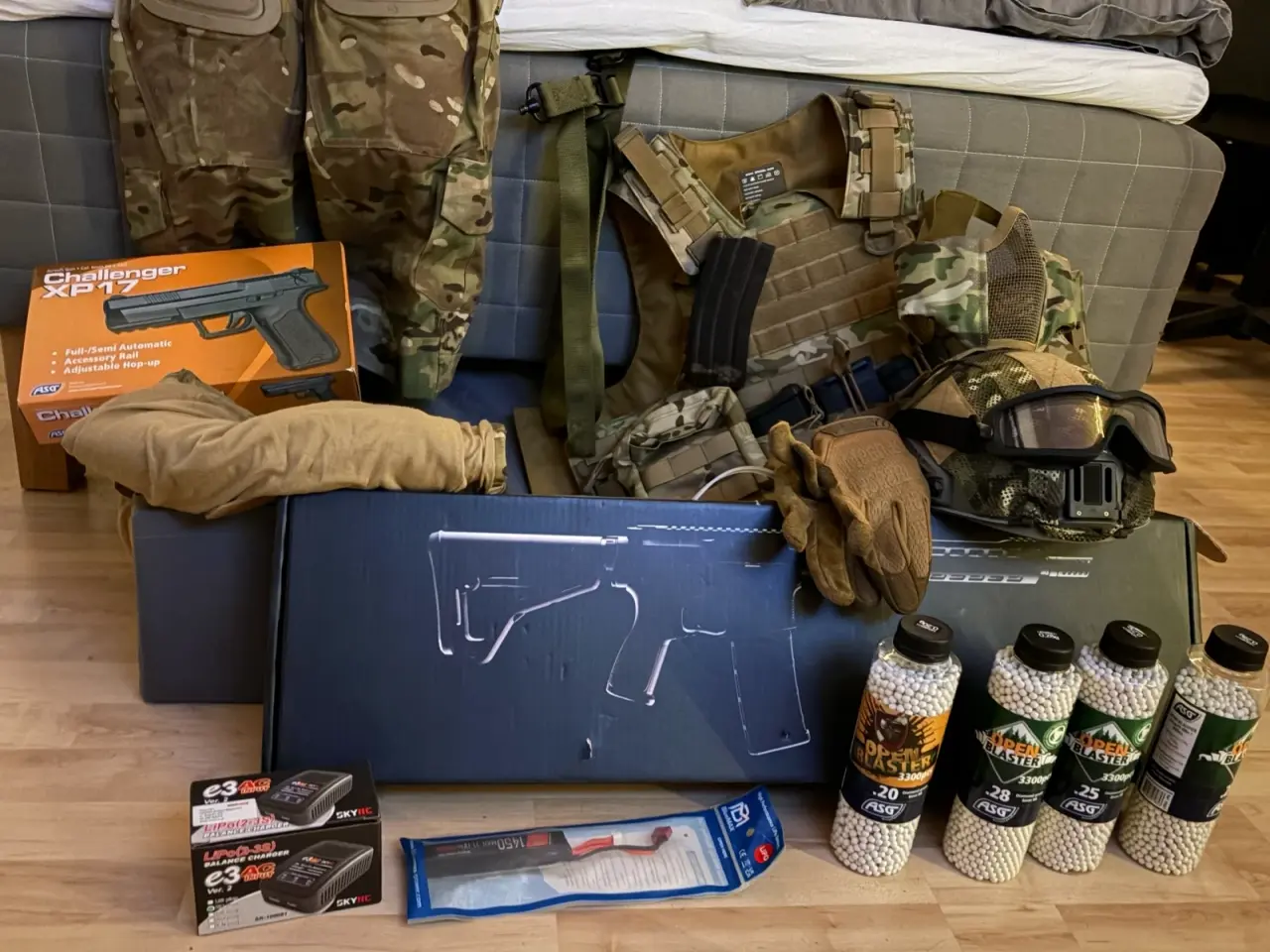 Billede 1 - Komplet airsoft starter sæt