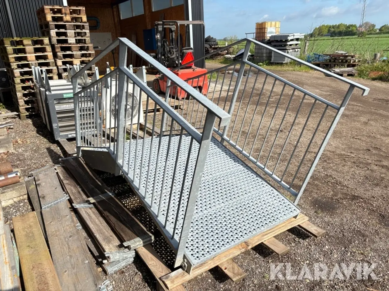 Billede 2 - Trappe galvaniseret