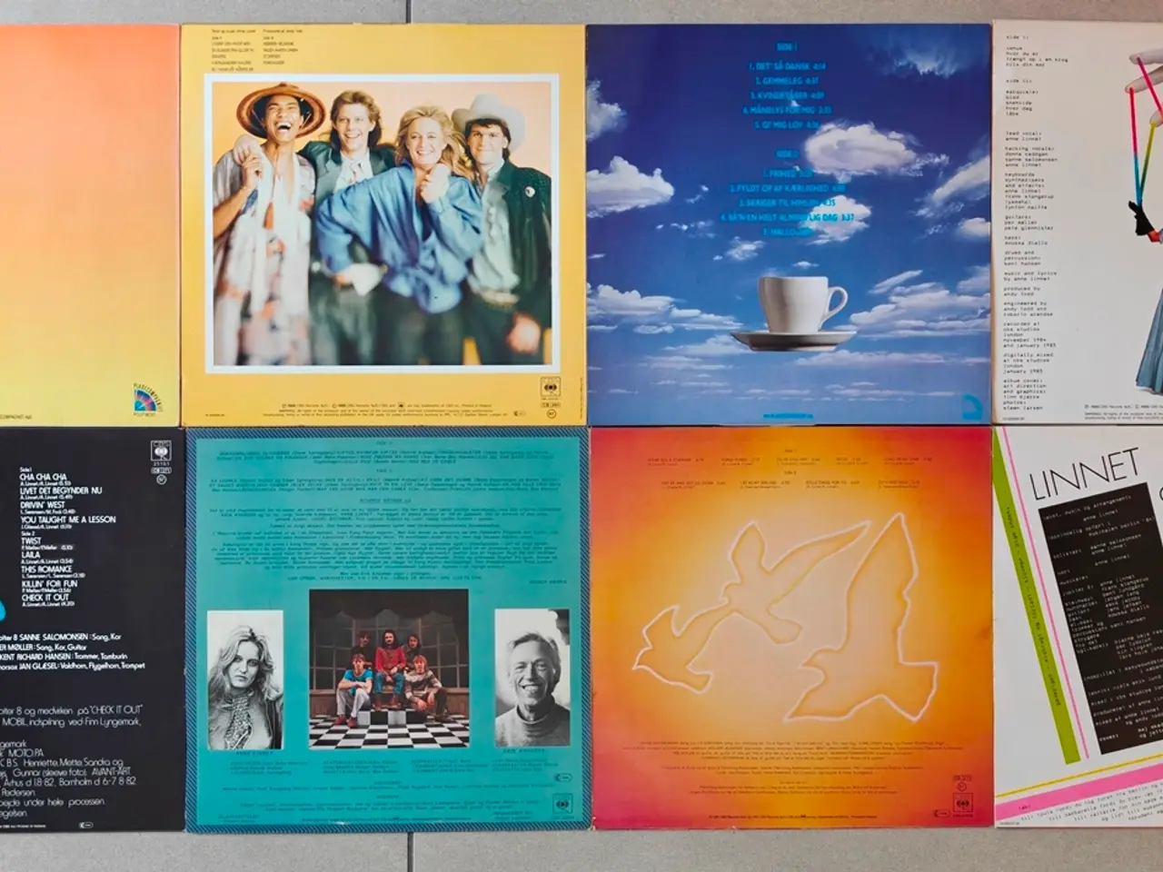 Billede 2 - LP, Anne Linnet x8