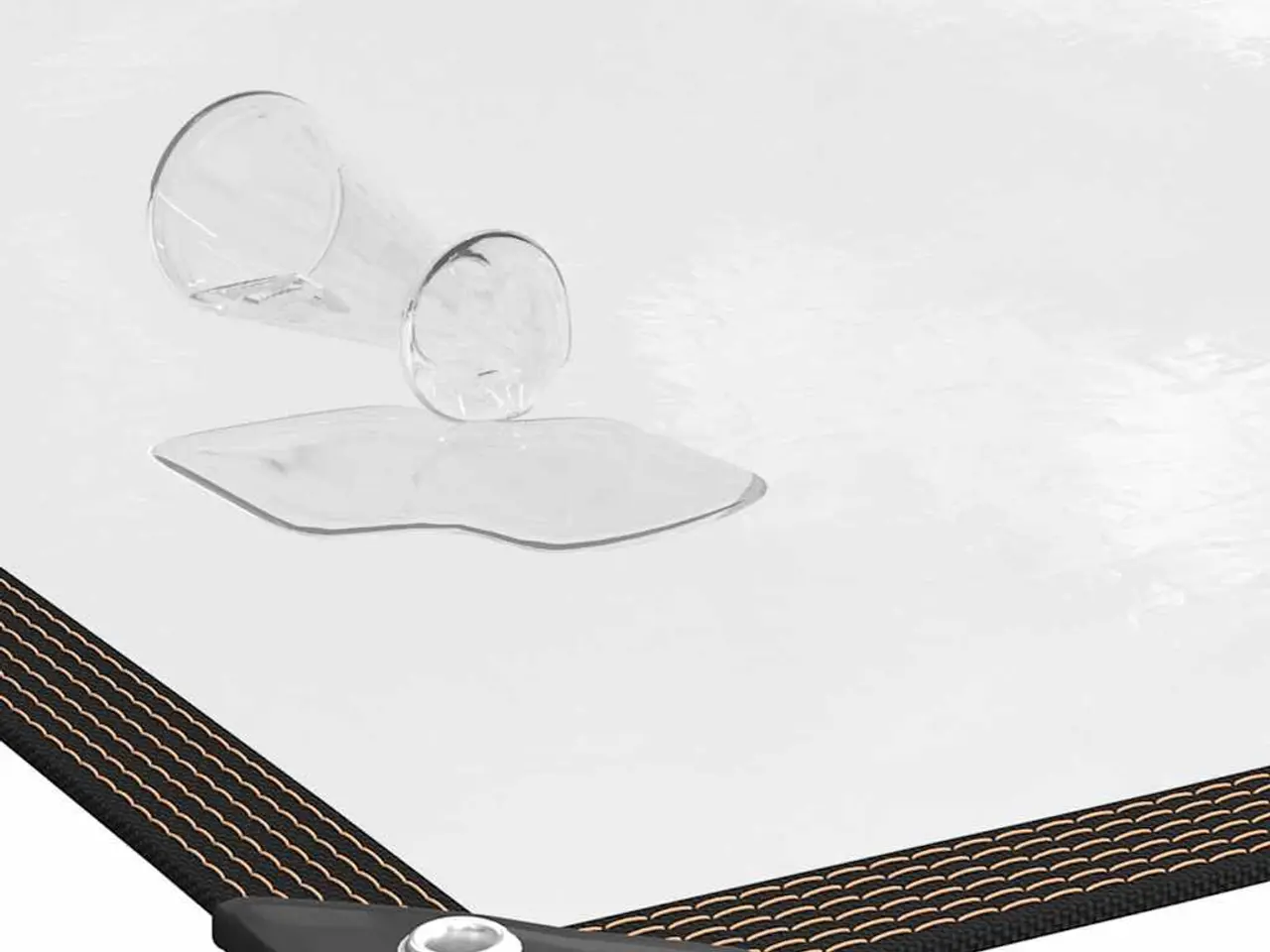Billede 4 - Klar presenning med øjer 3 x 5 m - polyethylen, transparent