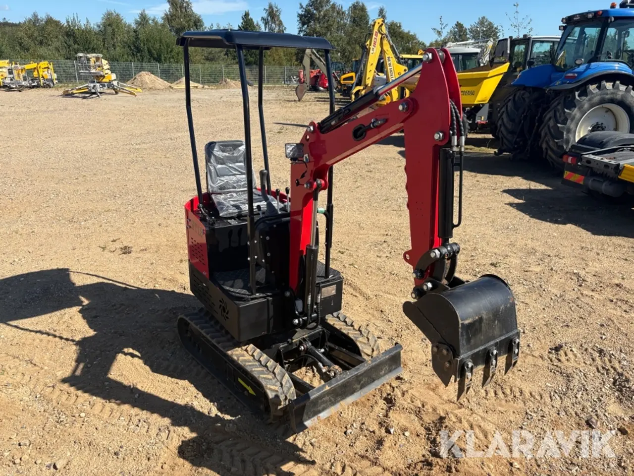 Billede 7 - Minigraver JPC HT12 med skovl
