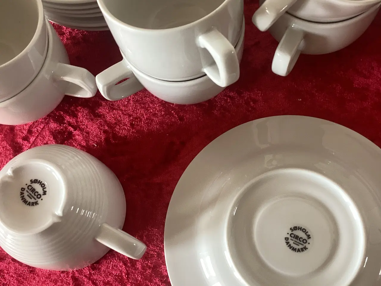 Billede 3 - 13 sæt kaffekopper Søholm Circo(giv et bud)