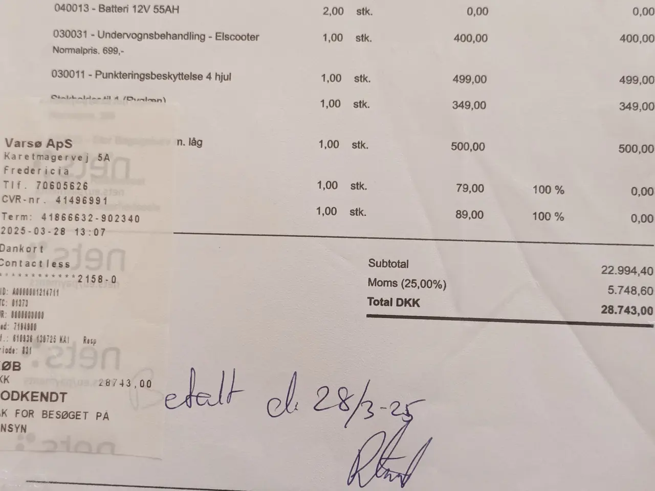 Billede 9 - Varsø v-500+ PLUS Rød