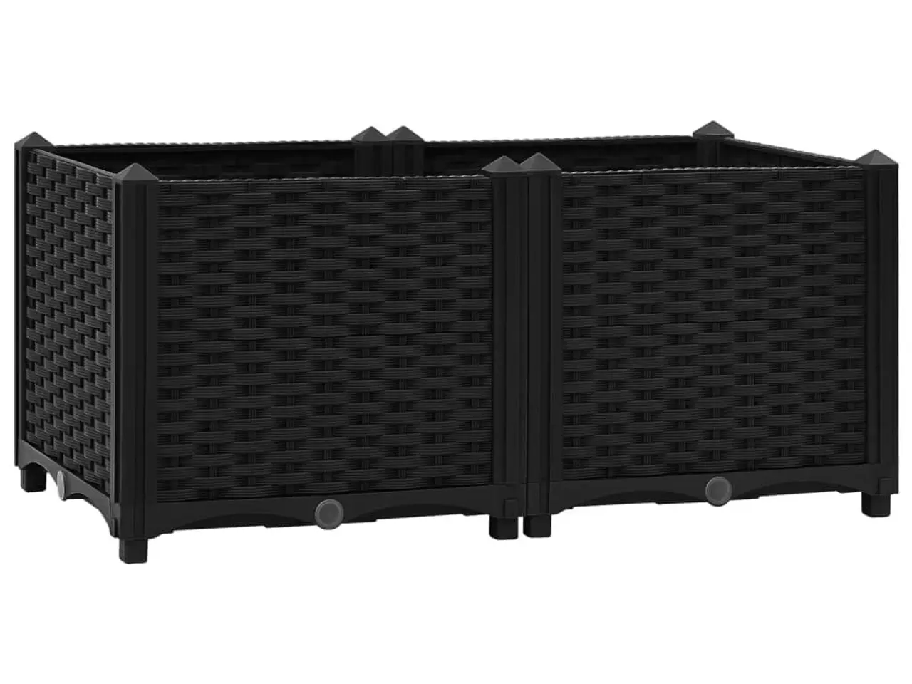 Billede 2 - Højbed 80x40x38 cm polypropylen