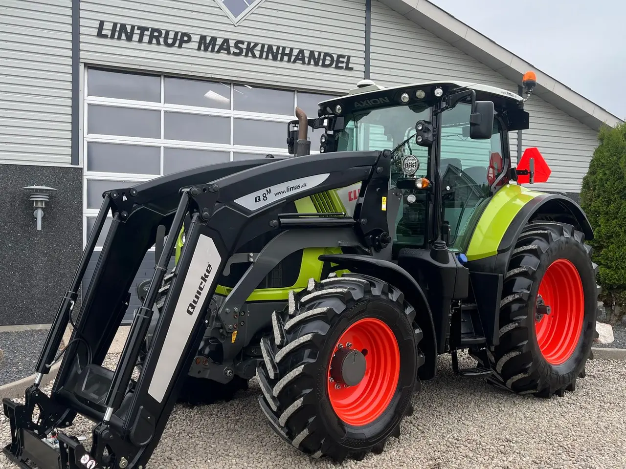 Billede 2 - CLAAS Axion 810 CMATIC Med frontlift og frontlæsser