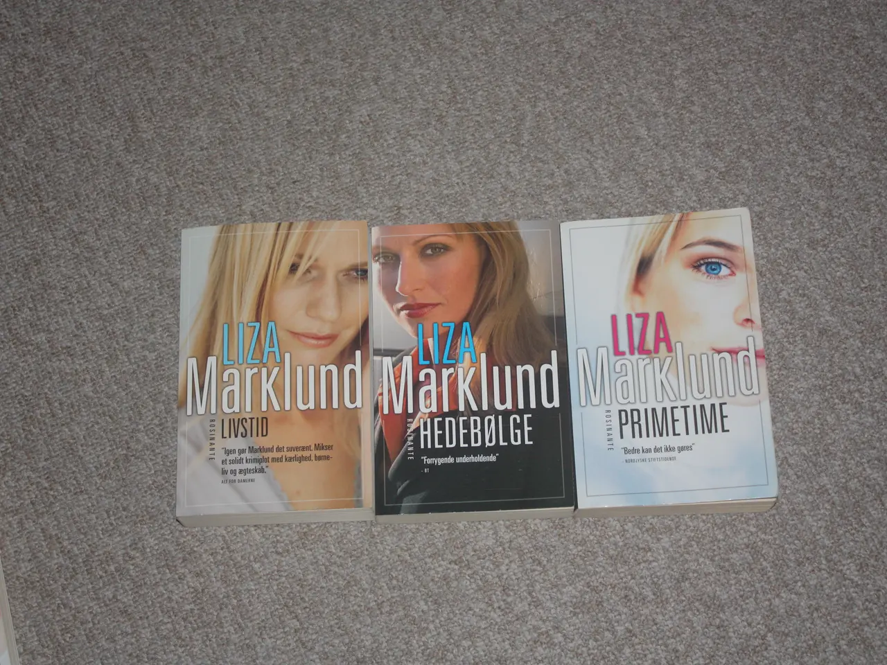 Billede 1 - Liza Marklund Livstid Hedebølge Primetime