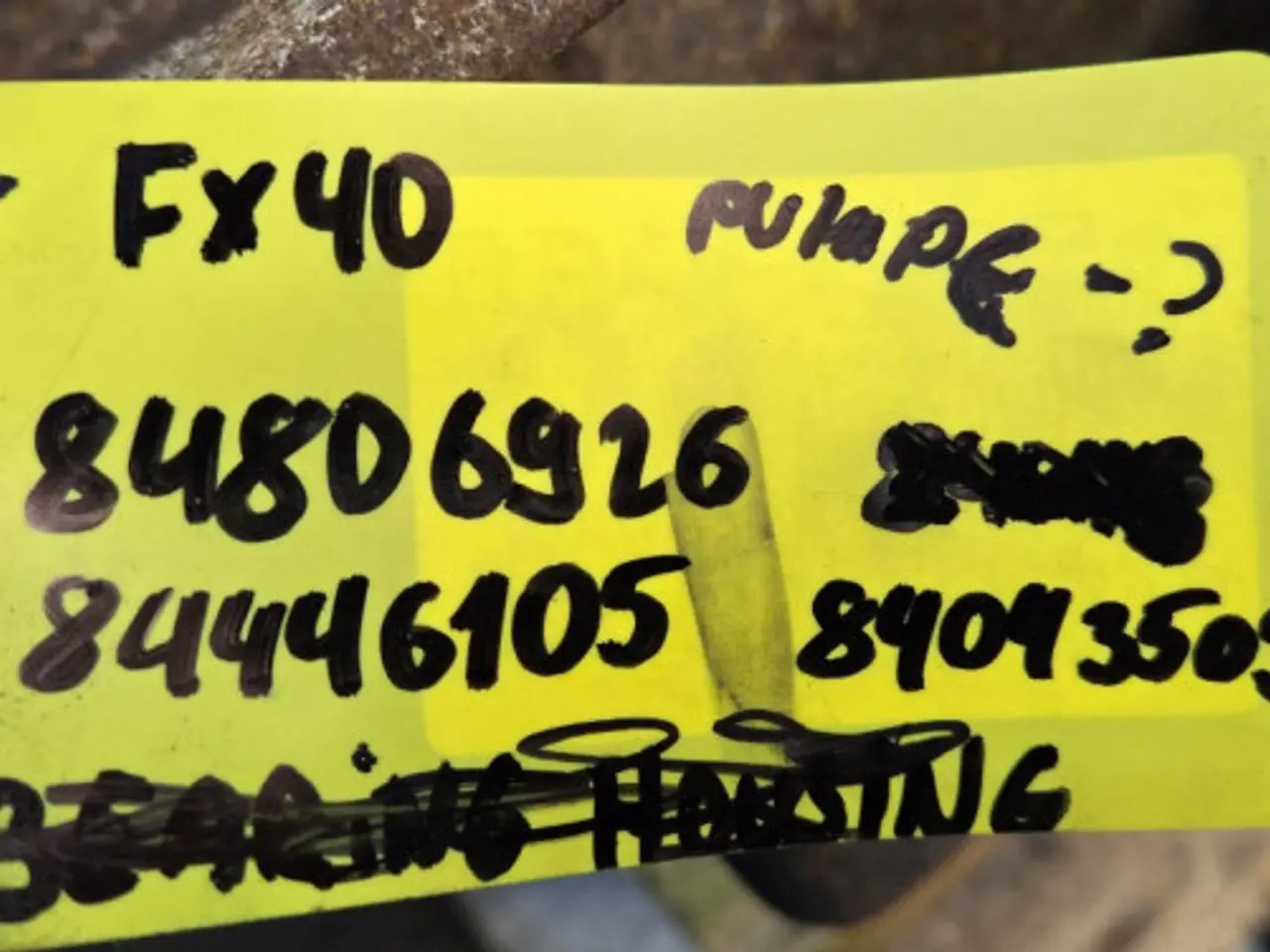 Billede 8 - New Holland FX40 Hydraulikmotor 84043509